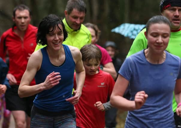 New Year's Day parkrun at Queen Elizabeth Country Park. Picture: Chris Moorhouse