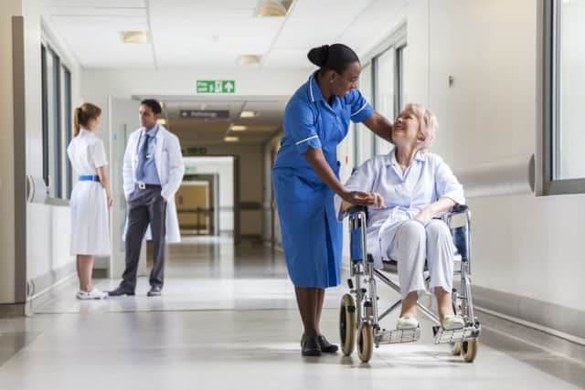 The NHS is inefficient, says our correspondent Picture posed by models