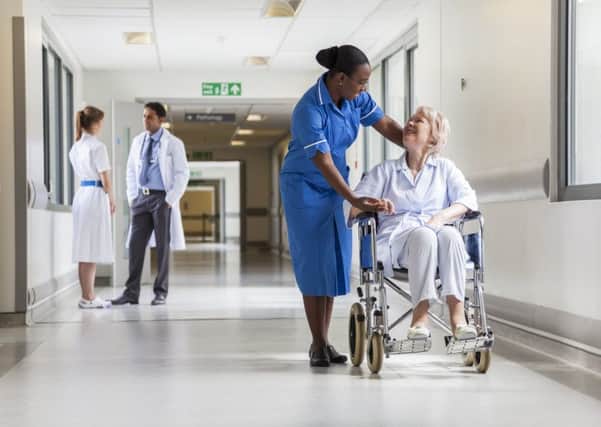 The NHS is inefficient, says our correspondent Picture posed by models