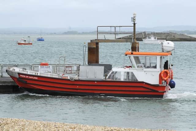 The Pride of Hayling, which runs between Hayling Island and Eastney Picture: Malcolm Wells (170605-0082)