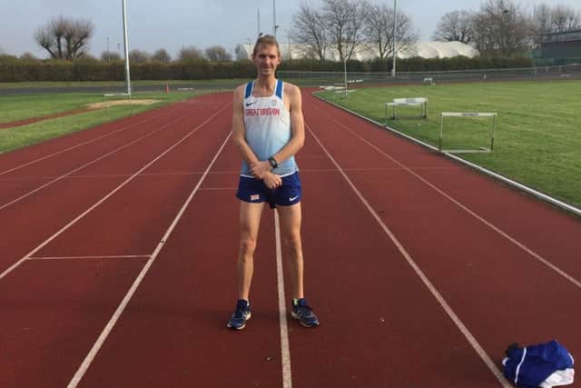 Alex Teuten will be racing again for Great Britain in Edinburgh