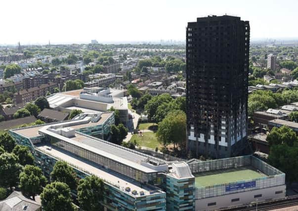 The Grenfell Tower block