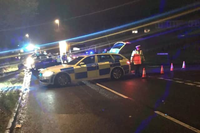 RTC at Prelate Way. Picture: Hampshire Constabulary