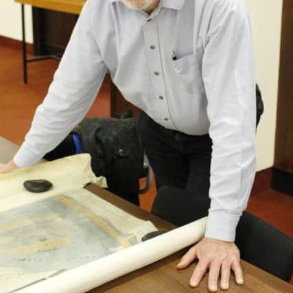 Historian Dr Graham Heaney at the Portsmouth History Centre in Portsmouth Central Library
