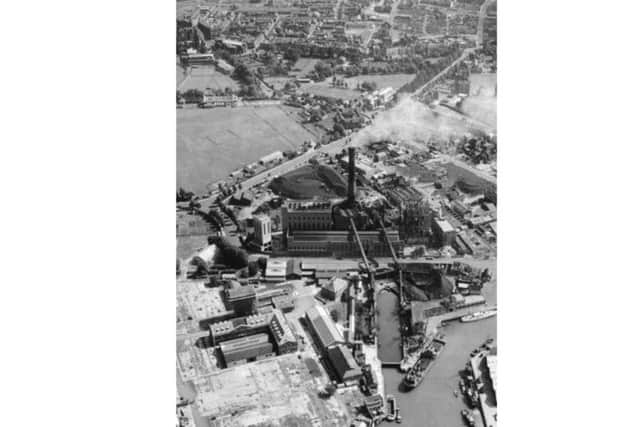 Portsmouth Power Station and Camber Dock in 1950 Picture: Historic England