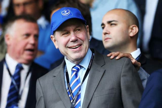 Pompey chairman Michael Eisner. Picture: Joe Pepler