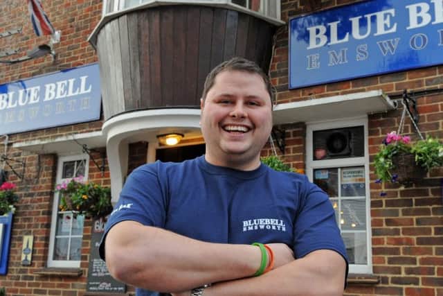 Landlord of the Blue Bell Inn in Emsworth Giles Babb will be sleeping rought as part of the Pompey CEO Sleepout event backed by the News