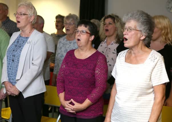 Fine Voice Academy, which includes Quay of Sea Voices, meets every week and performs across the area