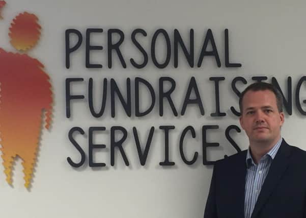 Vaughan Thomas, the managing director of Personal Fundraising Services in Fareham