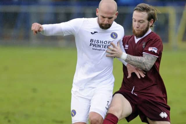 Ben Swallow was sent off against the Hawks. Picture Ian Hargreaves  (171689-1)