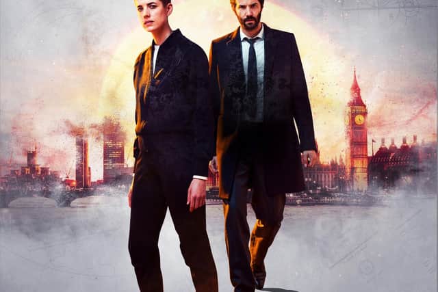 Renko (Agyness Deyn) and Hicks (Jim Sturgess) in Hard Sun.