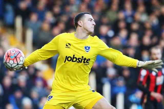 Ryan Fulton joined Pompey on loan from Liverpool in January 2016. Picture: Joe Pepler