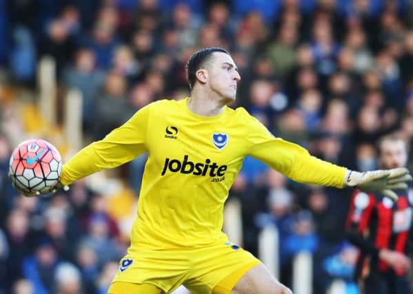 Ryan Fulton joined Pompey on loan from Liverpool in January 2016. Picture: Joe Pepler