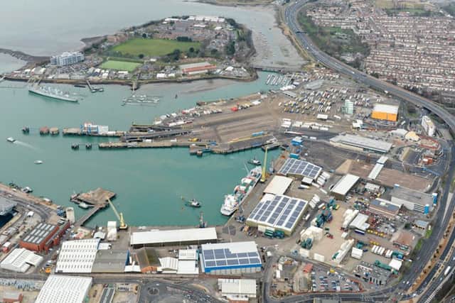 Portsmouth's freight port