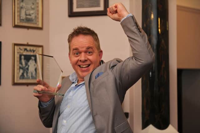 Best Amateur Actor winner Danny Owen at a previous awards night.
Picture Ian Hargreaves (160041-21)