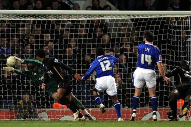 David James pulls off a stunning save against Ipswich in the 2007-08 FA Cup third round