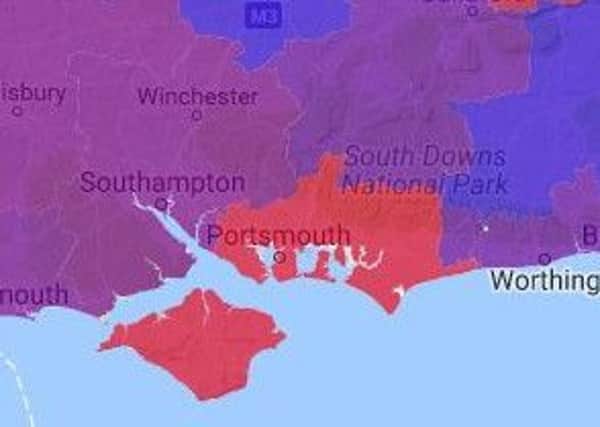 Portsmouth is one of the country's hotspots for flu cases. Picture: FluSurvey
