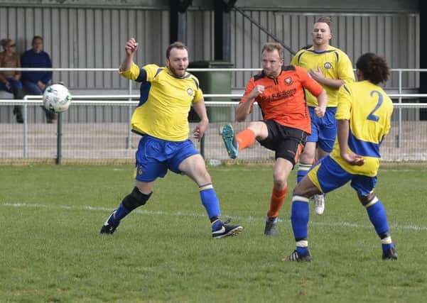Andy Todd was on target for AFC Portchester. Picture: Neil Marshall