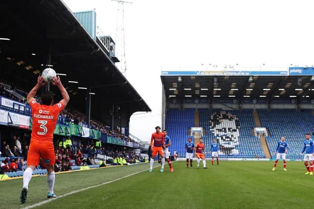 Pompey's previous Checkatrade Trophy fixture against Northampton.