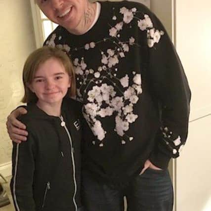 Ellie-May Sheridan and Professor Green