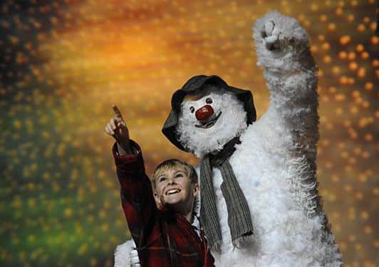 The Snowman at Mayflower Theatre, Southampton. Picture: Alastair Muir