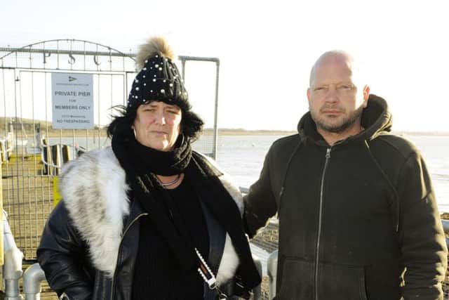 Tracey McNamee and Duncan Reynolds. Picture: Malcolm Wells