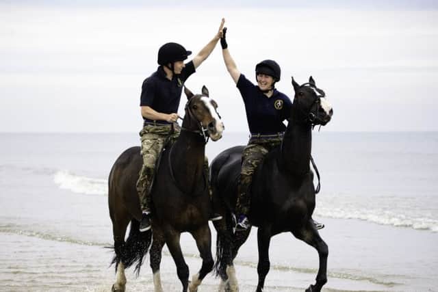 The King's Troop Royal Horse Artillery left the noise and confines of London for equestrian and military training in the north Norfolk coast and the rural idyll of Bodney Camp