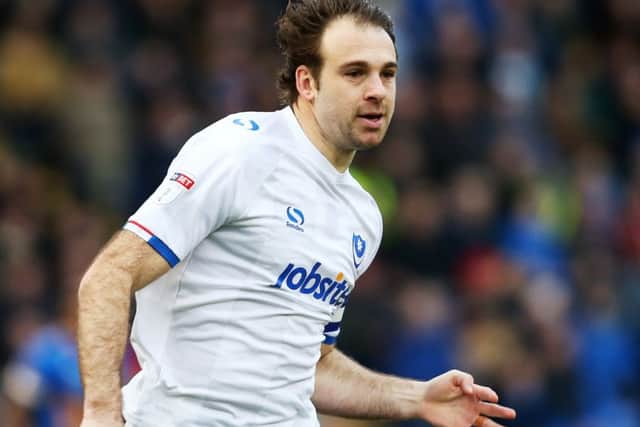Pompey skipper Brett Pitman Picture: Joe Pepler
