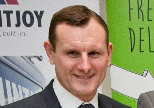 Simon Ingram, Managing Director of Mountjoy, Nelson Williams, Managing Director of Pabulum; Brian Warren, Managing Director of Nviro