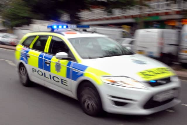 Police Car / Incident Stock Pic (Pic by Jon Rigby) SUS-150519-172740001