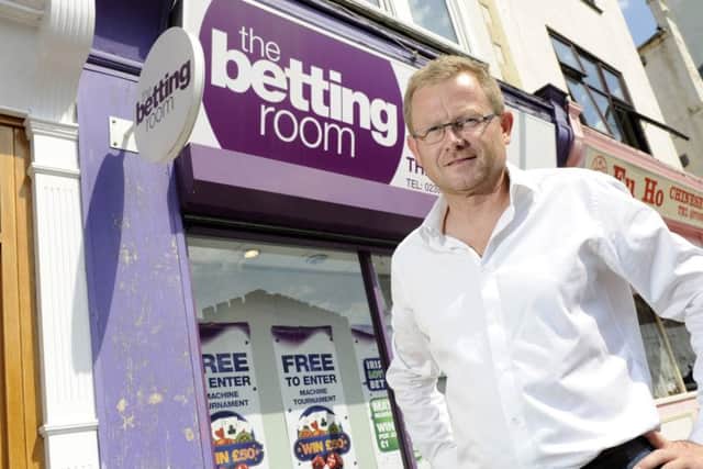 The Betting Room owner Peter Higgins is joining the Big Sleepout.
Picture: Allan Hutchings