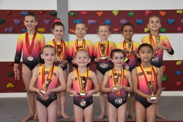 Portsmouth gymnasts impressed in Jersey