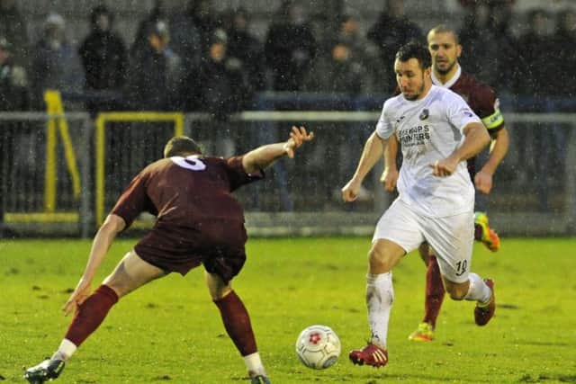 Matt Tubbs was at the double for the Hawks against Oxford City.