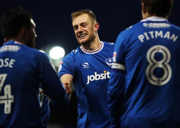 Pompey centre-back Matt Clarke is destined for bigger things. Picture: Joe Pepler