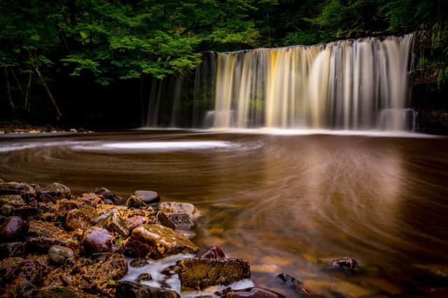 A waterfall in south Wales