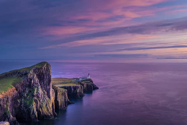Neist point on the Isle of Skye