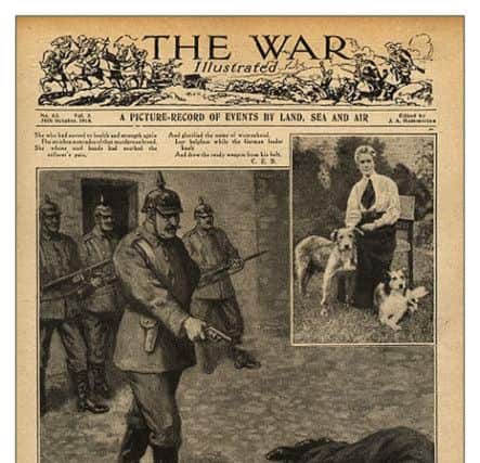 Nurse Edith Cavell

illustration from the British magazine : The War Illustrated