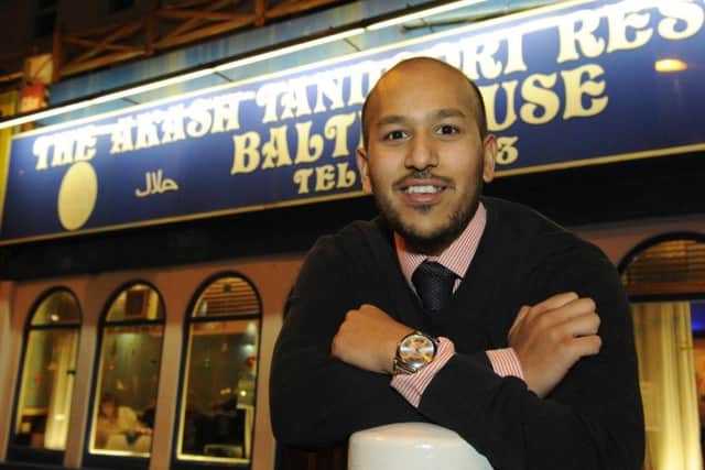 Faz Ahmed, manager at The Akash. Picture: Paul Jacobs/The News