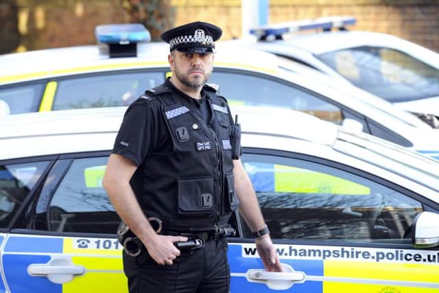 PC Malcolm Long, who has been honoured for saving a man's life Picture: Malcolm Wells (180105-5053)