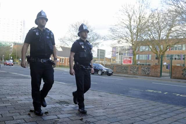 Police on patrol