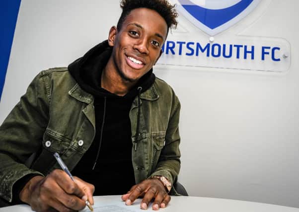 Jamal Lowe has signed new terms until the summer of 2020 Picture: Colin Farmery