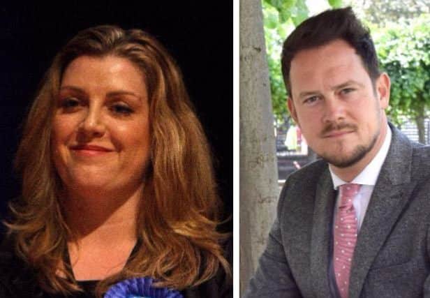 Portsmouth MPs Penny Mordaunt (left) and Stephen Morgan (right)