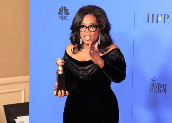 Lesley thinks Oprah Winfrey would make a formidable presidential candidate