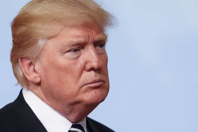 US President Donald Trump. Picture: Matt Cardy/PA Wire