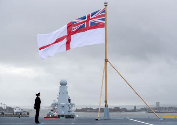HMS Queen Elizabeth. Picture: Andrew Matthews/PA Wire