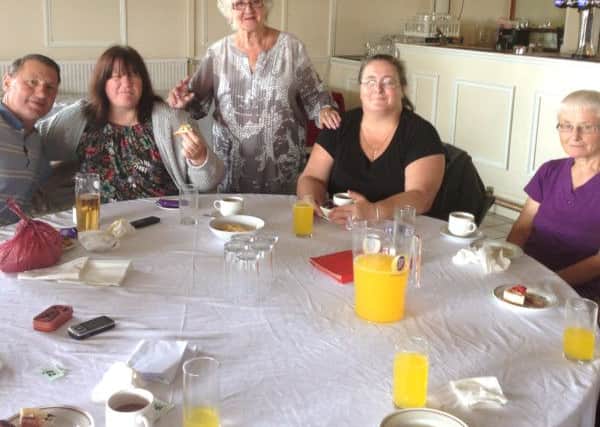 Thelma Turner-Hill and members of the Fellowship, a mental health carers' support group