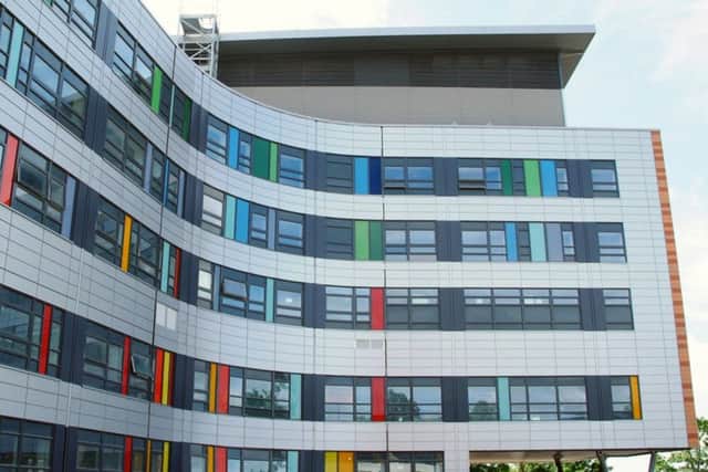 QA Hospital's redevelopment REP: CSQA Exterior during it's redevelopment PICTURE: Portsmouth Hospitals NHS Trust
