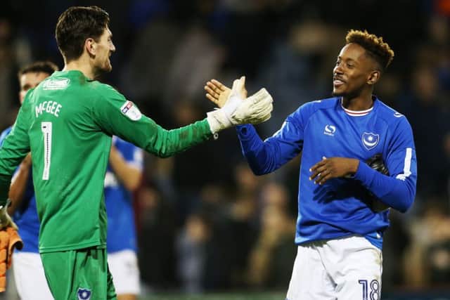 Jamal Lowe was rewarded with a new deal last week. Picture: Joe Pepler