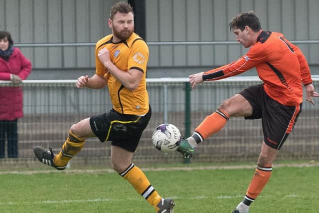 Steve Ramsey netted against Hamworthy. Picture: Keith Woodland