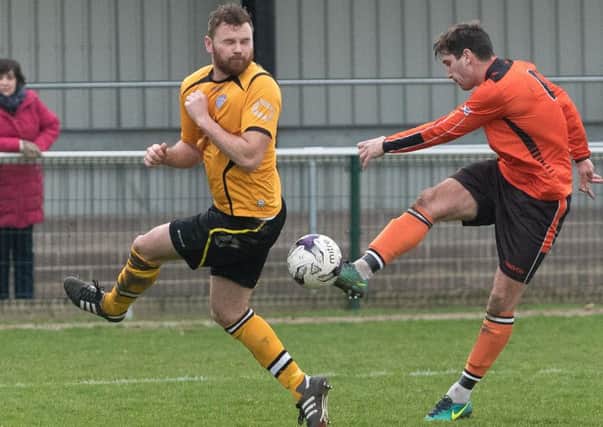 Steve Ramsey netted against Hamworthy. Picture: Keith Woodland